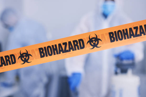 Professional Infectious Disease Decontamination technician working in Carmel, CA